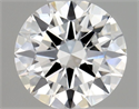 Diamante Natural 0.46 quilates, Redondo , Color F, claridad VS1 y certificado GIA