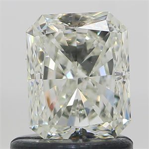 Picture of Natural Diamond 1.01 Carats, Radiant with  Cut, K Color, VS1 Clarity and Certified by GIA
