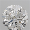 Diamante Natural 0.72 quilates, Redondo , Color F, claridad I1 y certificado IGI