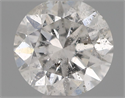 Diamante Natural 0.53 quilates, Redondo , Color D, claridad I1 y certificado IGI