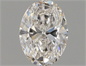 Natural Diamond 0.70 Carats, Oval with  Cut, G Color, VVS2 Clarity and Certified by GIA