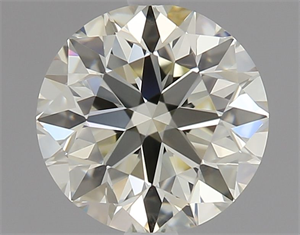 Picture of Natural Diamond 0.90 Carats, Round with Excellent Cut, L Color, VS1 Clarity and Certified by IGI