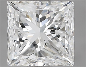 Foto Diamante Natural 1.01 quilates, Princesa , Color H, claridad VS1 y certificado GIA de