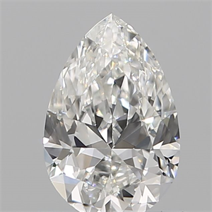 Foto Diamante Natural 0.10 quilates, De pera , Color D, claridad VVS2 y certificado IGI de