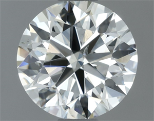 Foto Diamante Natural 0.80 quilates, Redondo , Color J, claridad SI1 y certificado IGI de