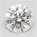 Natural Diamond 0.50 Carats, Round with Excellent Cut, E Color, SI1 Clarity and Certified by GIA