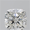 Diamante Natural 1.02 quilates, Del cojín , Color I, claridad SI1 y certificado GIA