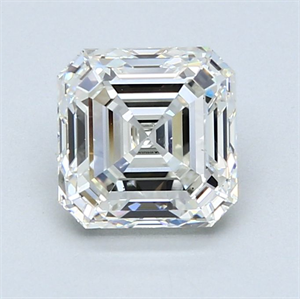 Foto Diamante Natural 2.01 quilates, Asscher , Color I, claridad VS2 y certificado GIA de