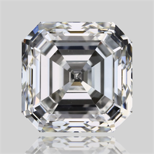 Picture of Natural Diamond 1.01 Carats, Asscher with  Cut, I Color, VS1 Clarity and Certified by GIA