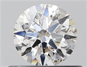 Natural Diamond 0.50 Carats, Round with Very Good Cut, E Color, SI2 Clarity and Certified by GIA