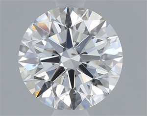 Picture of Natural Diamond 0.90 Carats, Round with Excellent Cut, D Color, SI2 Clarity and Certified by GIA