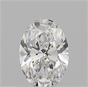 Diamante Natural 0.51 quilates, Ovalado , Color D, claridad IF y certificado GIA