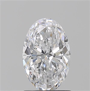 Picture of Natural Diamond 1.20 Carats, Oval with  Cut, D Color, SI2 Clarity and Certified by GIA