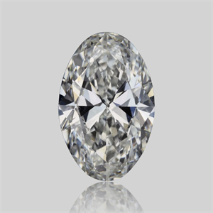 Picture of Natural Diamond 0.54 Carats, Oval with  Cut, G Color, SI2 Clarity and Certified by GIA