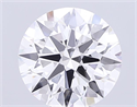 Lab Grown Diamond 5.52 Carats, Round with Ideal Cut, E Color, VVS2 Clarity and Certified by IGI