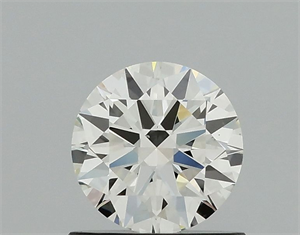 Picture of Natural Diamond 0.70 Carats, Round with Excellent Cut, I Color, VS2 Clarity and Certified by GIA