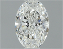 Diamante Natural 0.50 quilates, Ovalado , Color G, claridad VS1 y certificado GIA