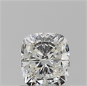 Natural Diamond 0.82 Carats, Cushion with  Cut, I Color, VVS1 Clarity and Certified by GIA