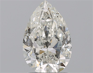 Foto Diamante Natural 1.29 quilates, De pera , Color H, claridad SI2 y certificado GIA de