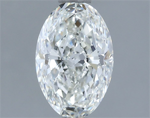 Picture of Natural Diamond 1.51 Carats, Oval with  Cut, H Color, IF Clarity and Certified by IGI