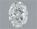 Natural Diamond 0.50 Carats, Oval with  Cut, F Color, VS1 Clarity and Certified by GIA