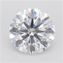 Lab Grown Diamond 6.04 Carats, Round with Ideal Cut, D Color, VVS1 Clarity and Certified by IGI