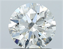 Natural Diamond 1.05 Carats, Round with Excellent Cut, J Color, VS1 Clarity and Certified by GIA