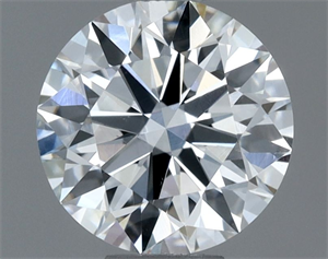 Picture of Natural Diamond 0.71 Carats, Round with Excellent Cut, F Color, VS1 Clarity and Certified by IGI