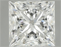 Natural Diamond 0.80 Carats, Princess with  Cut, I Color, VVS2 Clarity and Certified by GIA