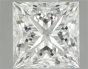 Picture of Natural Diamond 0.80 Carats, Princess with  Cut, I Color, VVS2 Clarity and Certified by GIA