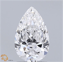 Diamante Natural 1.43 quilates, De pera , Color F, claridad VVS1 y certificado GIA