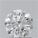 Natural Diamond 0.70 Carats, Round with Excellent Cut, E Color, SI1 Clarity and Certified by GIA