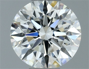 Picture of Natural Diamond 0.56 Carats, Round with Excellent Cut, G Color, VVS1 Clarity and Certified by IGI