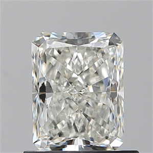 Picture of Natural Diamond 0.90 Carats, Radiant with  Cut, I Color, VVS2 Clarity and Certified by GIA