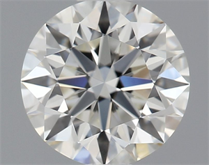 Foto Diamante Natural 0.71 quilates, Redondo , Color G, claridad IF y certificado IGI de