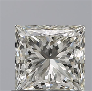 Picture of Natural Diamond 0.70 Carats, Princess with  Cut, H Color, VVS1 Clarity and Certified by IGI