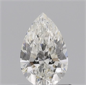 Natural Diamond 0.70 Carats, Pear with  Cut, G Color, VS1 Clarity and Certified by GIA