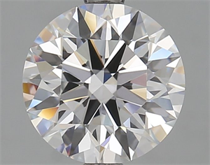 Picture of Lab Grown Diamond 2.30 Carats, Round with Excellent Cut, D Color, VVS1 Clarity and Certified by GIA