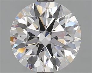 Picture of Lab Grown Diamond 2.30 Carats, Round with Excellent Cut, D Color, VVS1 Clarity and Certified by GIA