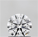 Del inventario de diamantes de laboratorio, 1.04 quilates, Redondo , Color E, claridad VVS2 y certificado IGI