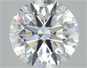 Natural Diamond 2.50 Carats, Round with Excellent Cut, G Color, VS1 Clarity and Certified by GIA
