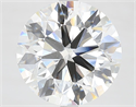 Del inventario de diamantes de laboratorio, 5.33 quilates, Redondo , Color G, claridad VS1 y certificado IGI
