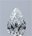 Diamante Natural 0.50 quilates, De pera , Color G, claridad VS2 y certificado GIA