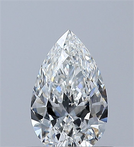 Foto Diamante Natural 0.50 quilates, De pera , Color G, claridad VS2 y certificado GIA de