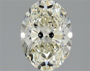 Picture of Natural Diamond 1.51 Carats, Oval with  Cut, K Color, VVS2 Clarity and Certified by GIA