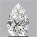 Diamante Natural 0.92 quilates, De pera , Color G, claridad VVS1 y certificado GIA
