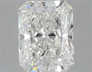 Picture of Natural Diamond 4.01 Carats, Radiant with  Cut, I Color, SI2 Clarity and Certified by GIA