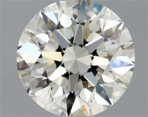 Picture of Natural Diamond 0.91 Carats, Round with Excellent Cut, L Color, SI1 Clarity and Certified by GIA
