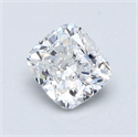 Diamante Natural 0.81 quilates, Del cojín , Color E, claridad VS1 y certificado GIA