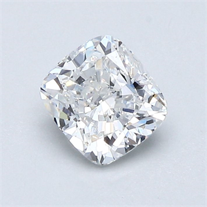 Foto Diamante Natural 0.81 quilates, Del cojín , Color E, claridad VS1 y certificado GIA de